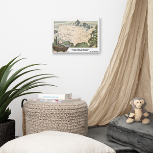 THE JOP FAM NATIONAL PARK ADVENTURES CANVAS (12" X 16")