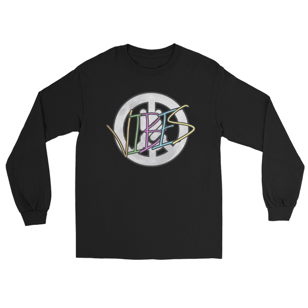 TO THE MOON MEN'S LONG SLEEVE TEE (SPACE BLACK) – THE JOP FAM
