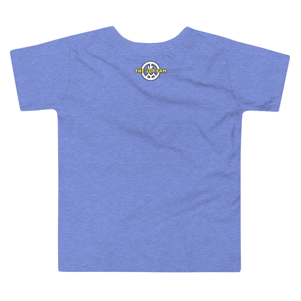 THE JOP FAM TODDLER SHORT SLEEVE TEE (BLUE EDITION)