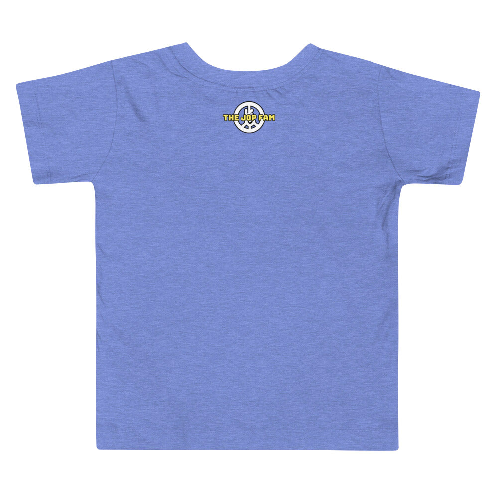 THE JOP FAM TODDLER SHORT SLEEVE TEE (BLUE EDITION)