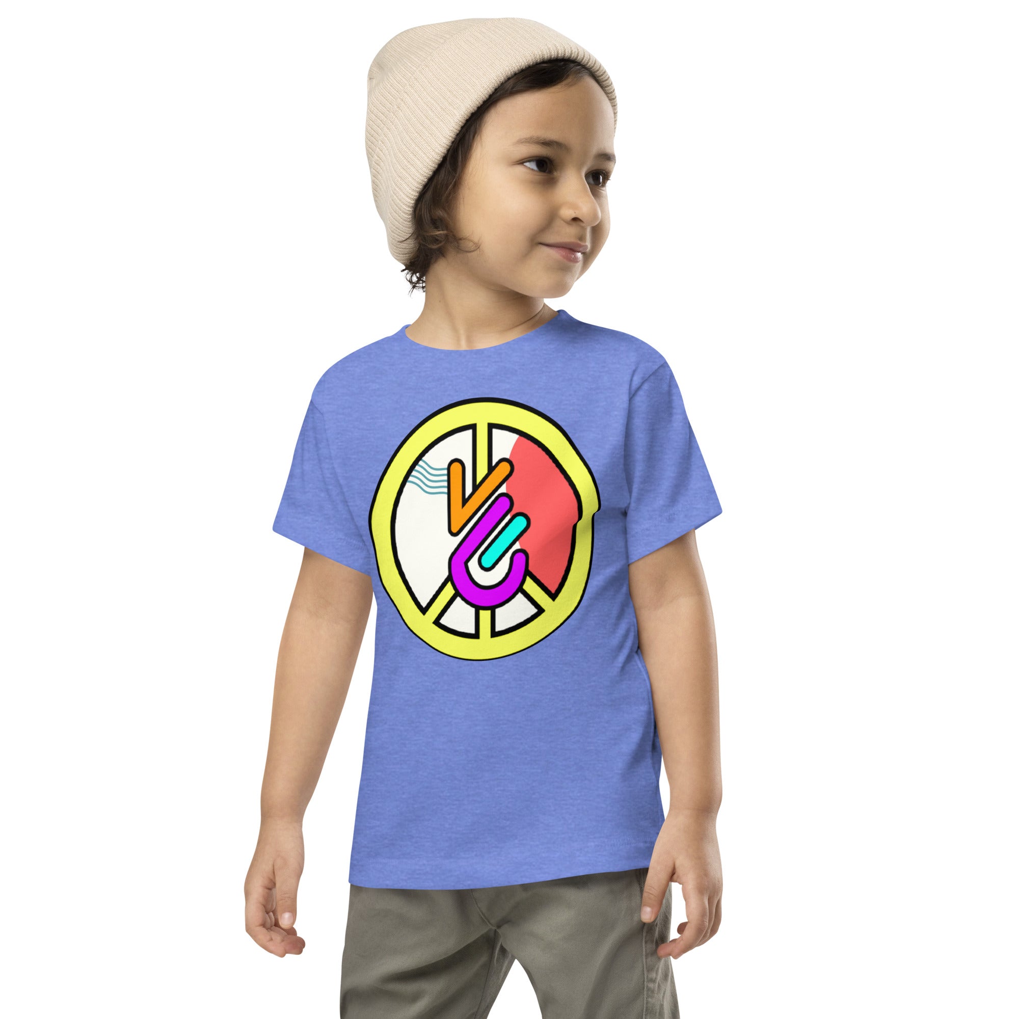 THE JOP FAM TODDLER SHORT SLEEVE TEE (BLUE EDITION)