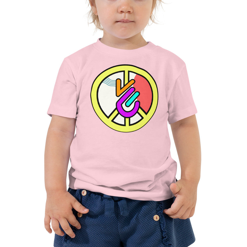 THE JOP FAM TODDLER SHORT SLEEVE TEE (PINK EDITION)